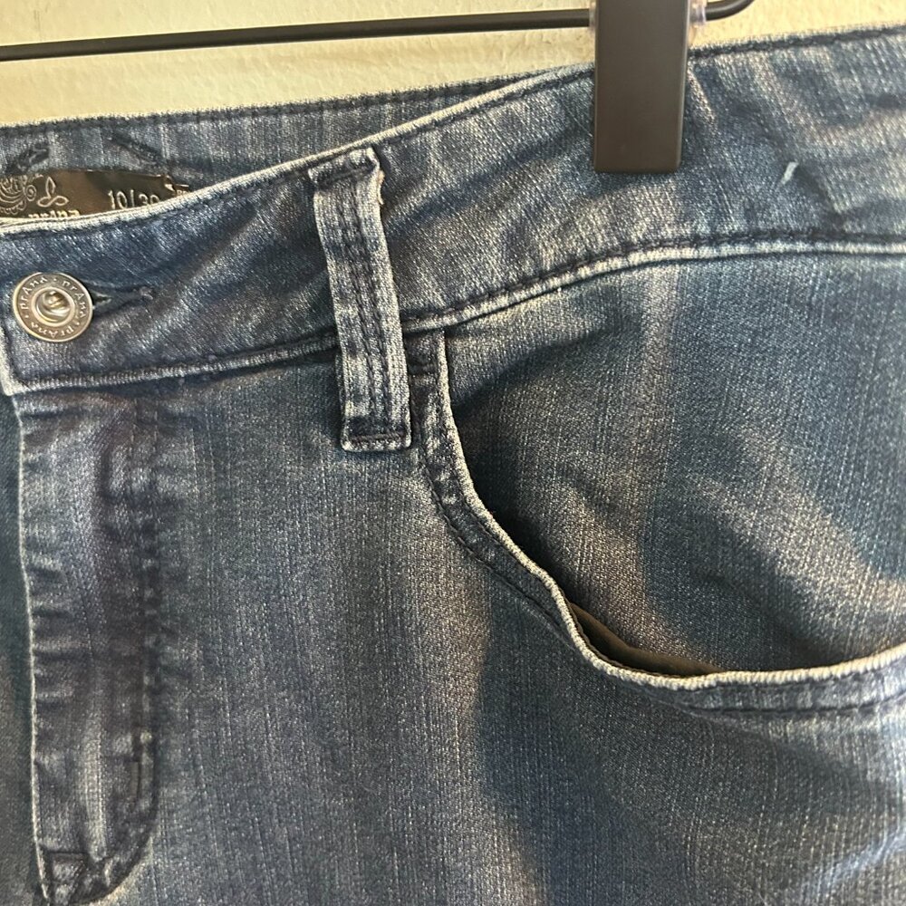 prAna Oday Jeans Womens Size 10 Short Dark Wash 30 Denim Jean Skinny High Rise - Picture 7 of 11